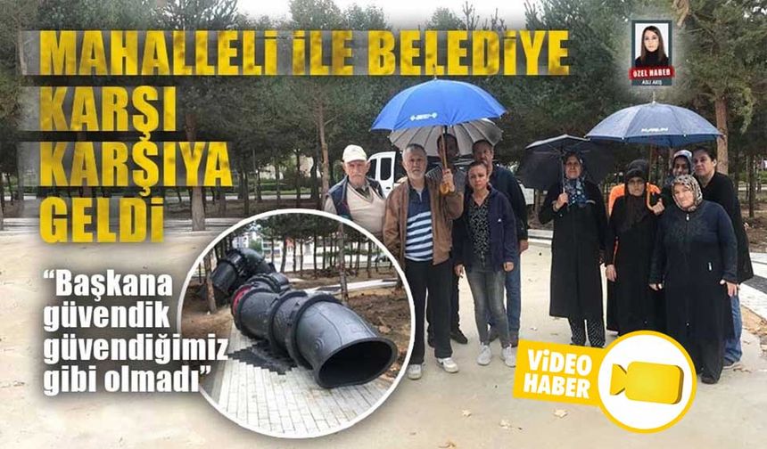 MAHALLE SAKİNLERİ OYUN GRUPLARINDAKİ TEHLİKEYE SES YÜKSELTTİ