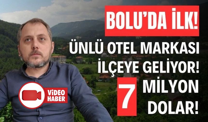 Bolu’da, 7 milyon Dolarlık gastronomi oteli hayata geçiyor!