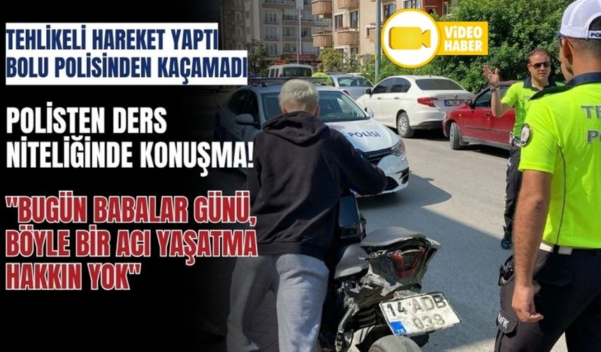 Tek teker şov yaptı, polis sabahına buldu: 19 bin lira ceza