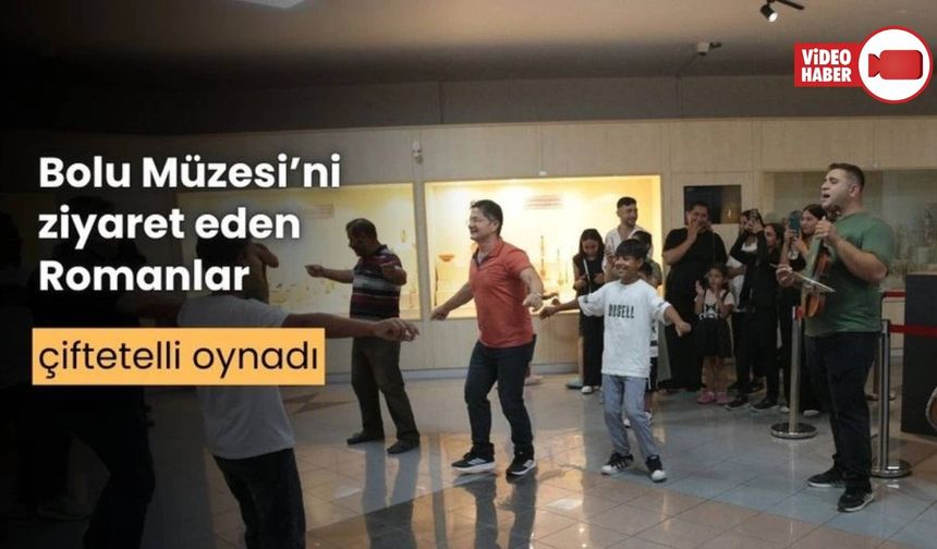 MÜZEDE ÇİFTETELLİ OYNADILAR