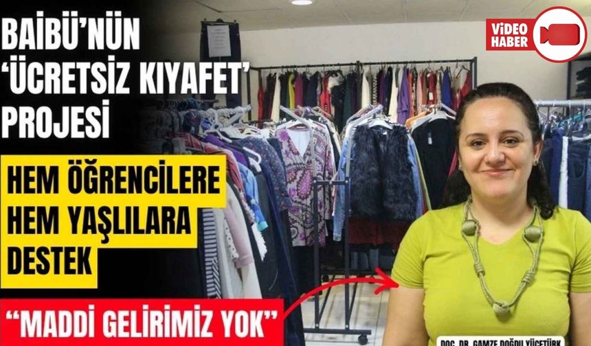 ÜCRETSİZ KIYAFET PROJESİYLE HEM ÇEVRE HEM TOPLUM KAZANIYOR
