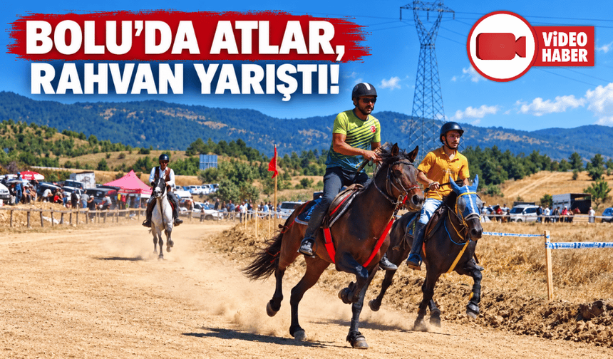Gerede'de "15. Geleneksel Rahvan At Yarışları" düzenlendi